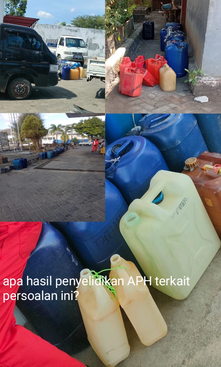 Ketua GARDA NTB dan Ketua LSM KPK RI desak pemda lombok tengah evaluasi kinerja pegawai SPBU DI LOMBOK TENGAH.